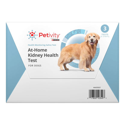 Petivity At-Home Kidney Health Test Kit for Dogs — Quick Saliva Urea Test (2-Minute Home Check), Powered by Purina — Help Detect Early Kidney Changes - (Pack of 3) - Maple Wellness Supplements