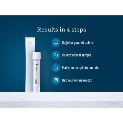 Petivity Microbiome Analysis Kit — Basic for Cats and Dogs, Powered by Purina - 4.8 oz. Box - Maple Wellness Supplements