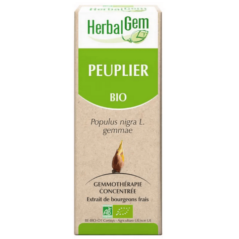 Peuplier BIO Macérat mère bourgeons Flacon 50 ml HERBALGEM - Maple Wellness Supplements