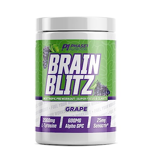 Phase One Nutrition Brain Blitz, Grape - 20 Servings - Maple Wellness Supplements