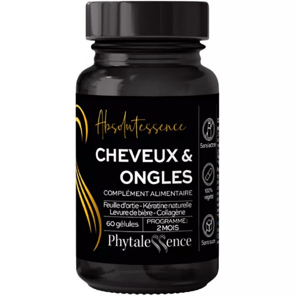 Phytalessence Hair & Nails 60 capsules - Maple Wellness Supplements