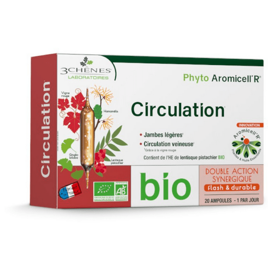 Phyto Aromicell’r Circulation 20x10ml - LES 3 CHENES - Maple Wellness Supplements