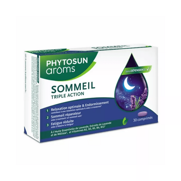 Phytosun Aroms Sommeil Triple Action 30 Softgels - Maple Wellness Supplements