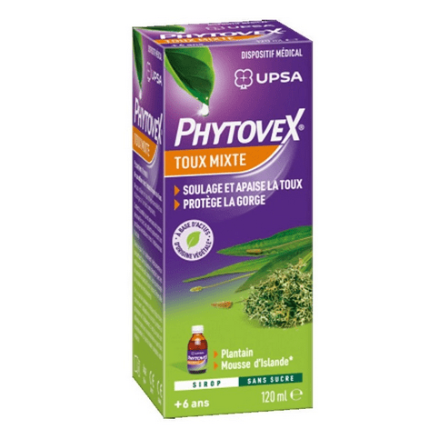 Phytovex syrup - mixed cough - UPSA - Maple Wellness Supplements