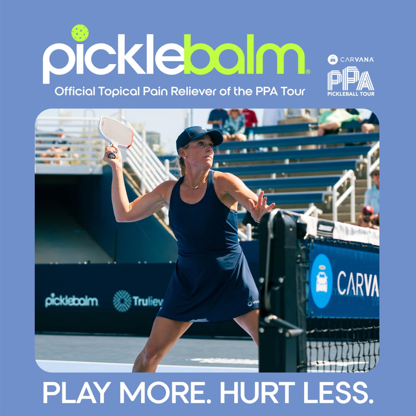 PickleBalm Pickleball In-Game Muscle Pain Relief Balm Stick with 4% Lidocaine, Arnica, Menthol, Cucumber Seed Extract for Shoulders, Knees, Wrists, and More, 1oz Stick - Maple Wellness Supplements