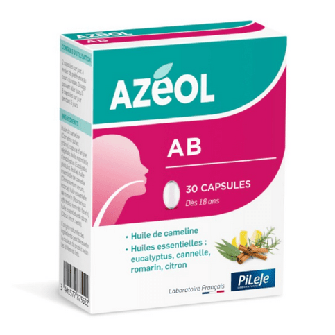 PILEJE Azeol AB 30 capsules with essential oils - Maple Wellness Supplements