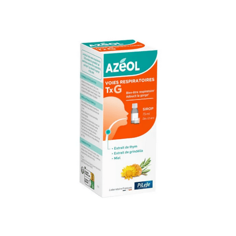 PILEJE Azeol TxG syrup: respiratory well-being 75 ml - Maple Wellness Supplements