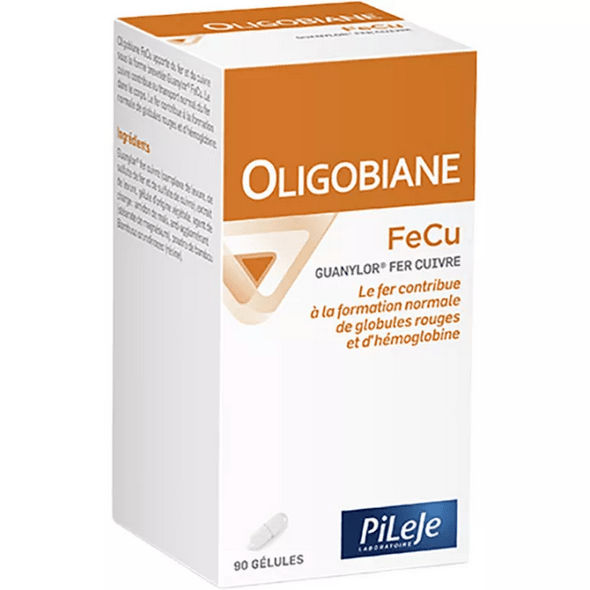 Pileje Oligobiane Iron Copper 90 capsules - Maple Wellness Supplements
