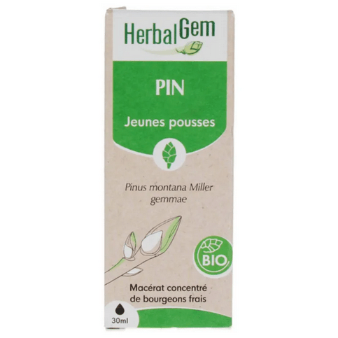 Pin des montagnes BIO Macérat mère bourgeons Flacon 30 ml HERBALGEM - Maple Wellness Supplements