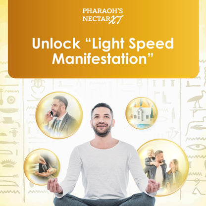 Pineal XT Gold + Pharaoh's Nectar - Pineal Gland Supplement Bundle – 24K Monoatomic Gold Ormus Drops, Pineal Gland Decalcification, Third Eye Awakening, Focus, Energy & Manifestation - Maple Wellness Supplements