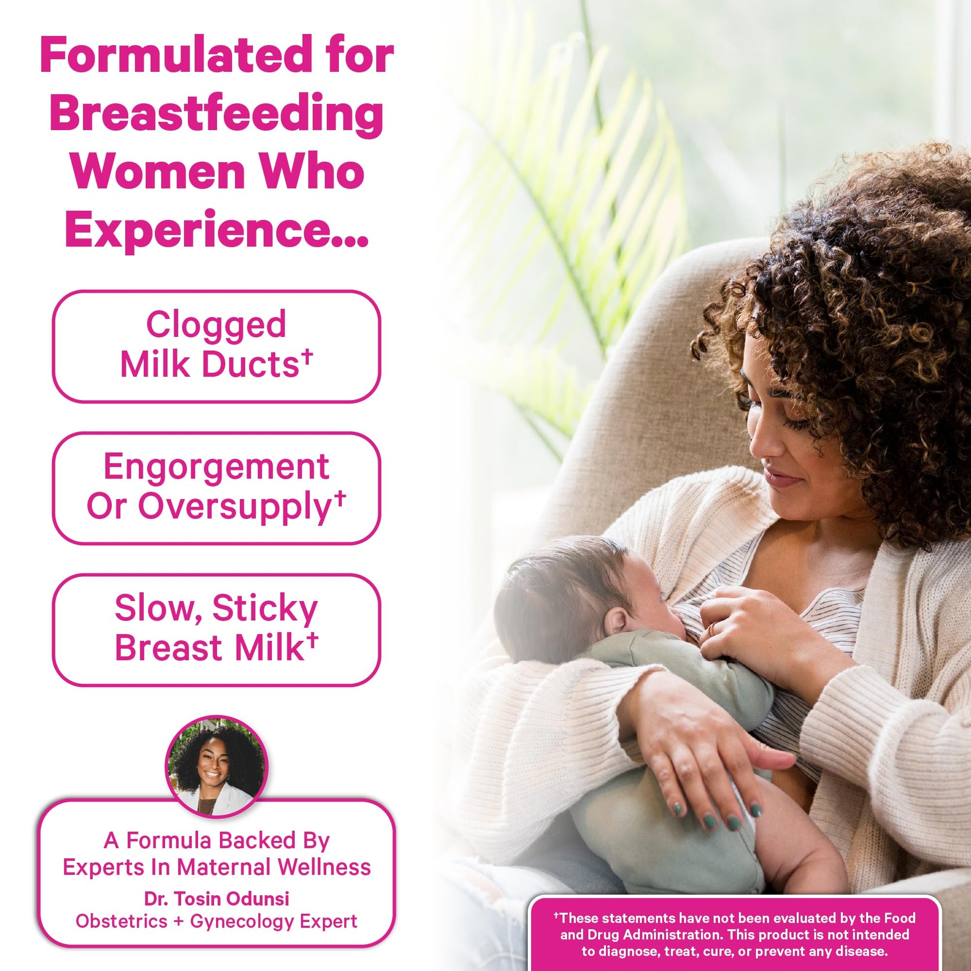 Pink Stork Sunflower Lecithin Supplement - 1200 mg for Clogged Milk Ducts - Breastfeeding Essentials for Postpartum Moms - Maple Wellness Supplements
