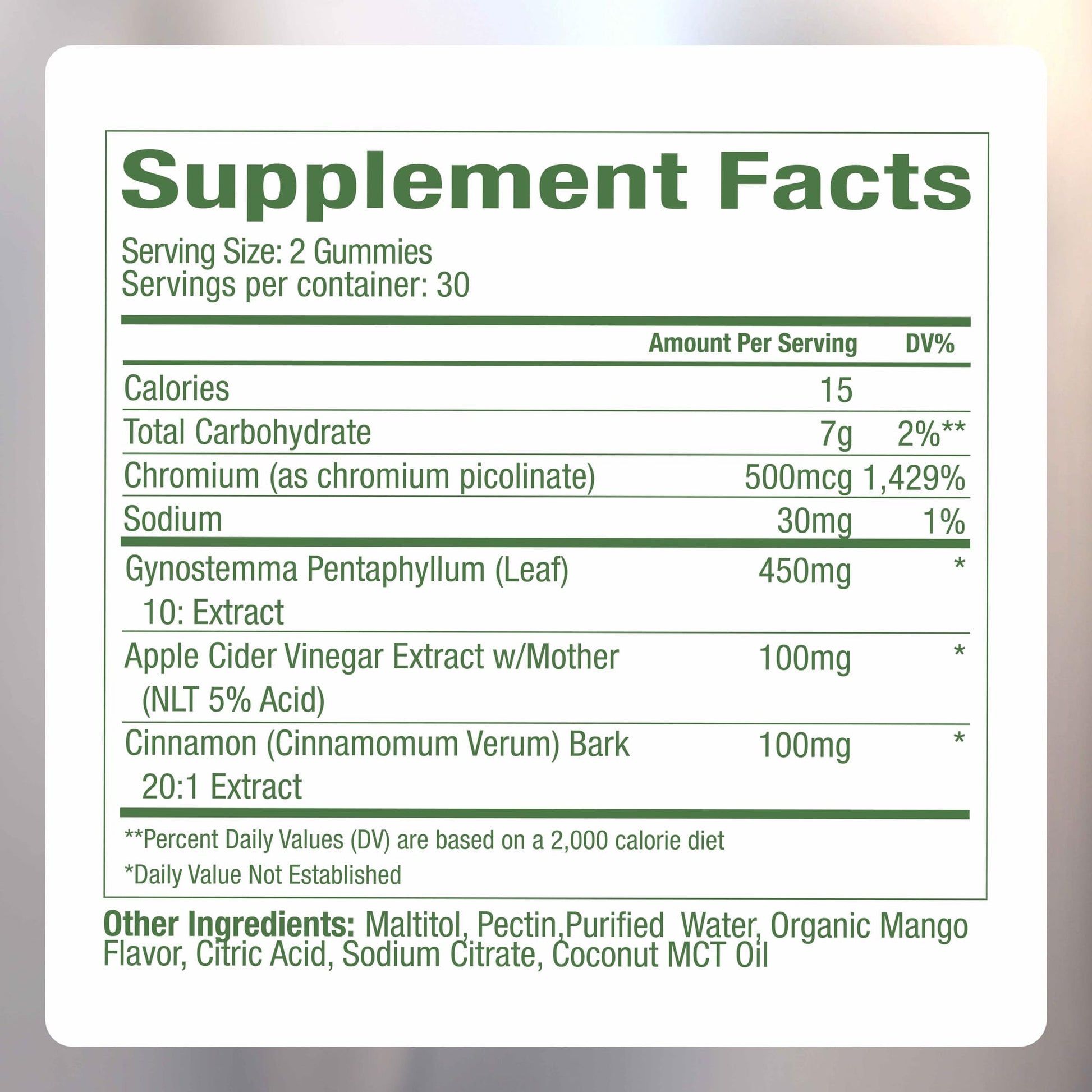 Plant People WonderBurn Metabolism & Cravings Control Gummies, Zero Sugar, Ripe Mango Flavor (60 Count) - Maple Wellness Supplements