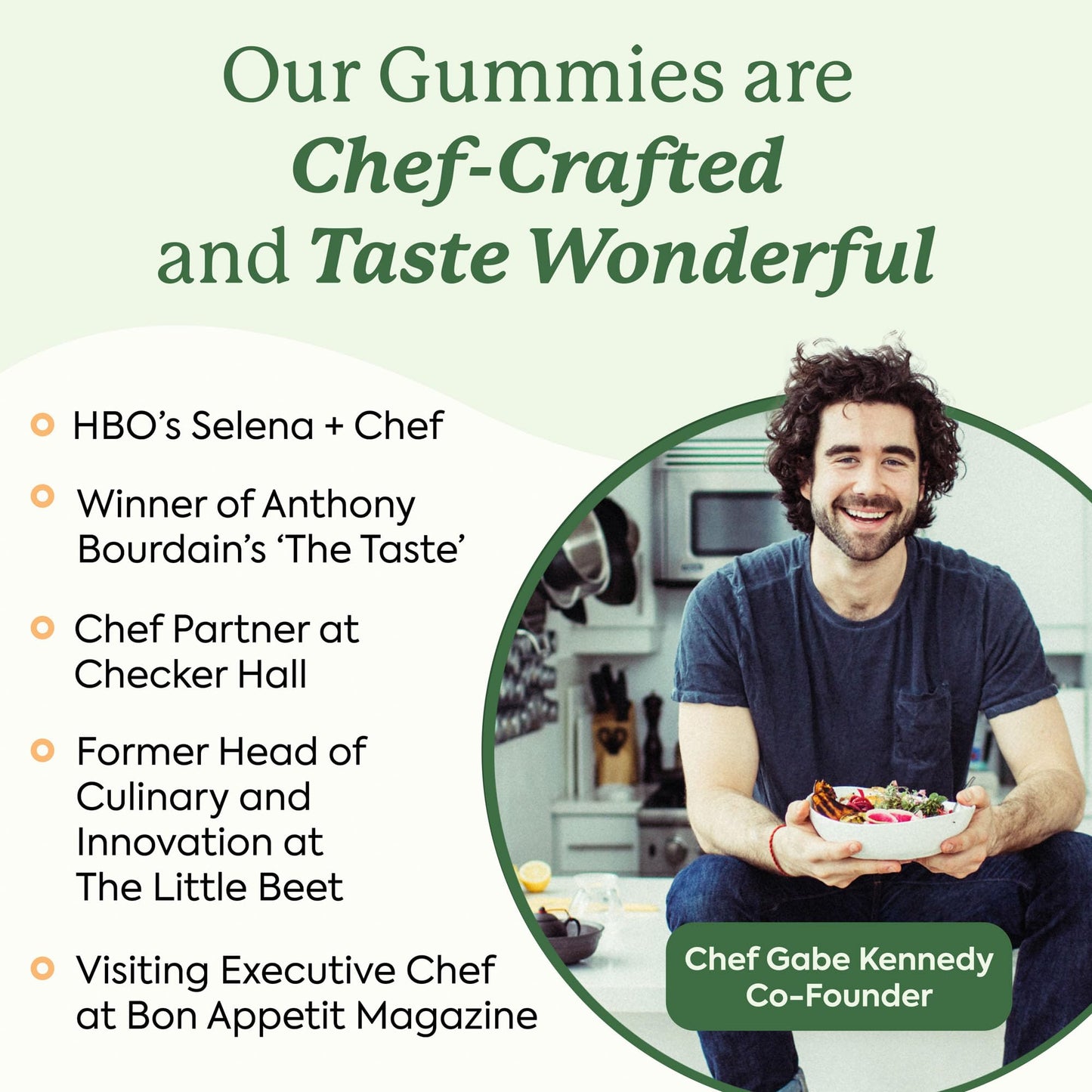 Plant People WonderDay Mushroom Gummies - Lion’s Mane, Cordyceps, Chaga Mushroom Supplement to Support Immune System De-Stress Boost Mood & Energy in Adults Natural - Maple Wellness Supplements
