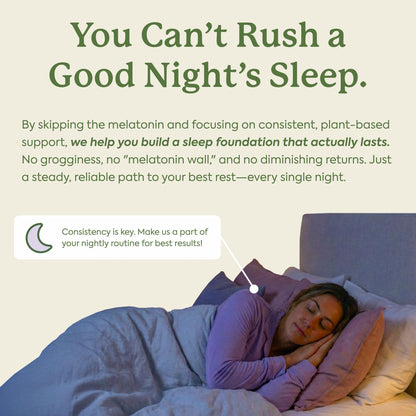 Plant People WonderSleep Mushroom Gummies Supplement for Sleep, No Melatonin with Reishi Super Mushrooms, Wild Elderberry Flavor, Sugar-Free (60 Count) - Maple Wellness Supplements