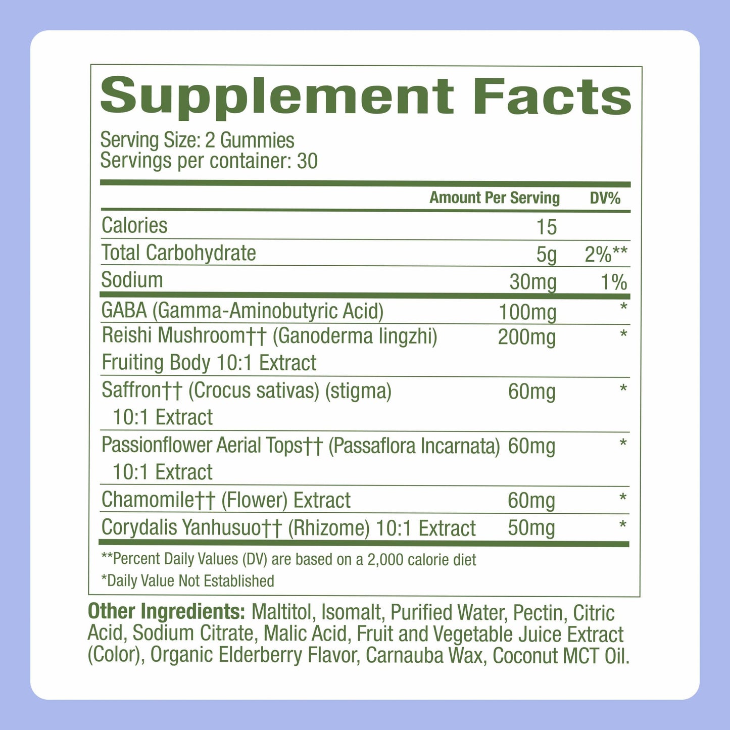 Plant People WonderSleep Mushroom Gummies Supplement for Sleep, No Melatonin with Reishi Super Mushrooms, Wild Elderberry Flavor, Sugar-Free (60 Count) - Maple Wellness Supplements