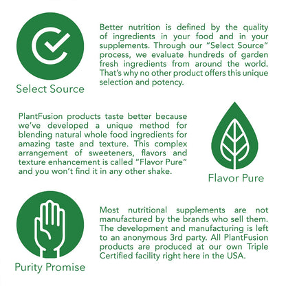 PlantFusion Vegan Collagen Powder - Plant Based Collagen Protein Powder For Muscle & Joints, Hair, Skin & Nails - Keto, Gluten Free, Soy Free, Non-Dairy, No Sugar, Non-GMO - Unflavored 10.58 oz - Maple Wellness Supplements