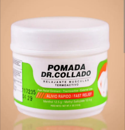 Pomada dr collado analgésico 4 oz - Maple Wellness Supplements