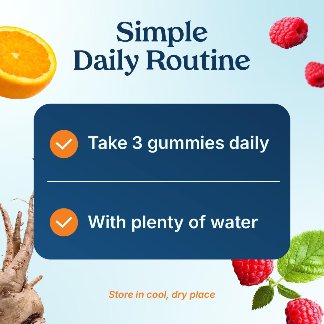 Poop Like a Champion Fiber Gummies – 5g Fiber per Serving, Non-GMO, Vegan, Digestive Support, 60 Pieces per Bottle - Maple Wellness Supplements