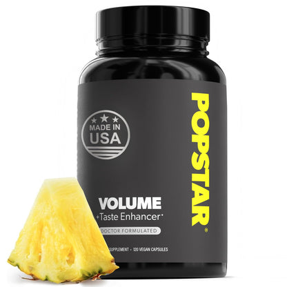 POPSTAR Labs Semen Volume Booster - Men's Semen Health & Fertility Supplement - Doctor Formulated to Increase Load Volume - Made in USA - Non-GMO, Organic - Maple Wellness Supplements