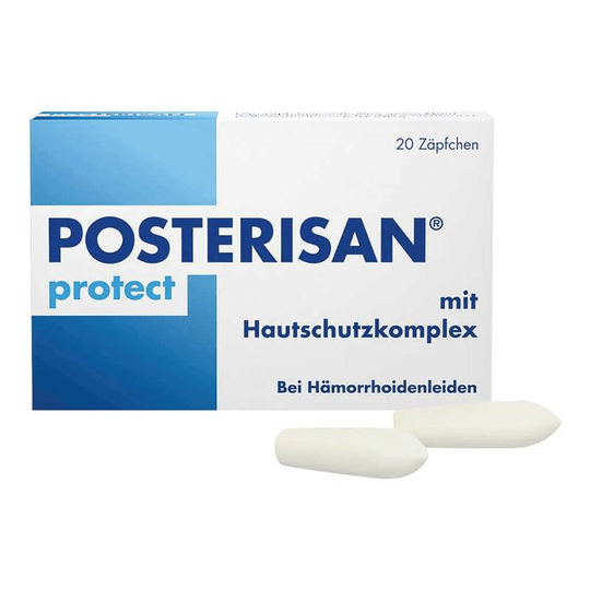 POSTERISAN® protect suppositories, 20 pcs - Maple Wellness Supplements