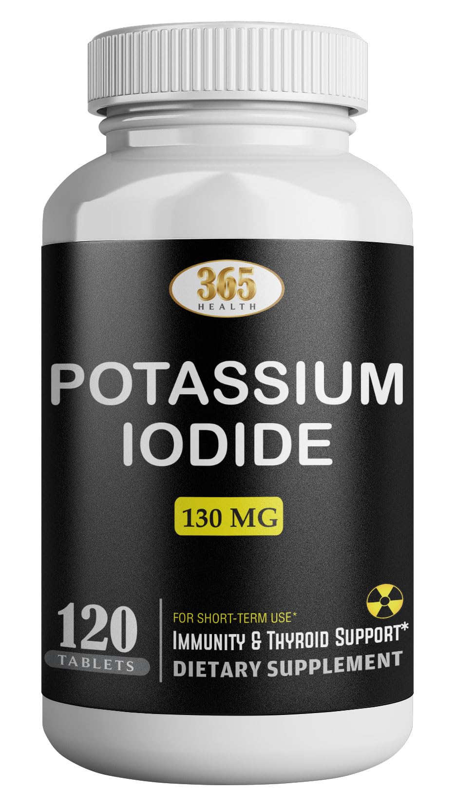 Potassium Iodide130 mg - KI Tablets- Potassium130 mg - USA Made Potassium Iodine Pills YODO Naciente - Maple Wellness Supplements