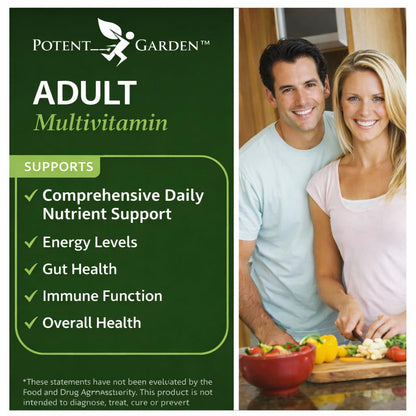Potent Garden Daily Nutrition Bundle – Superfood Greens + Multivitamin - Maple Wellness Supplements
