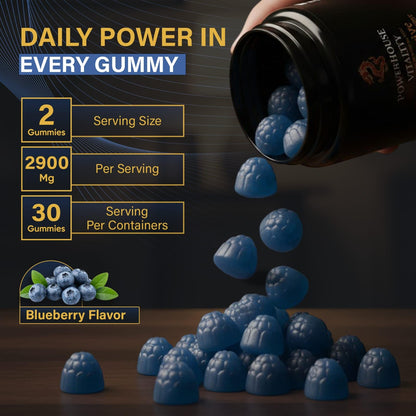 Powerhouse Vitality LifeRevive - Overall Vitality Boost | Vitamin Gummies for Men & Women - Maple Wellness Supplements