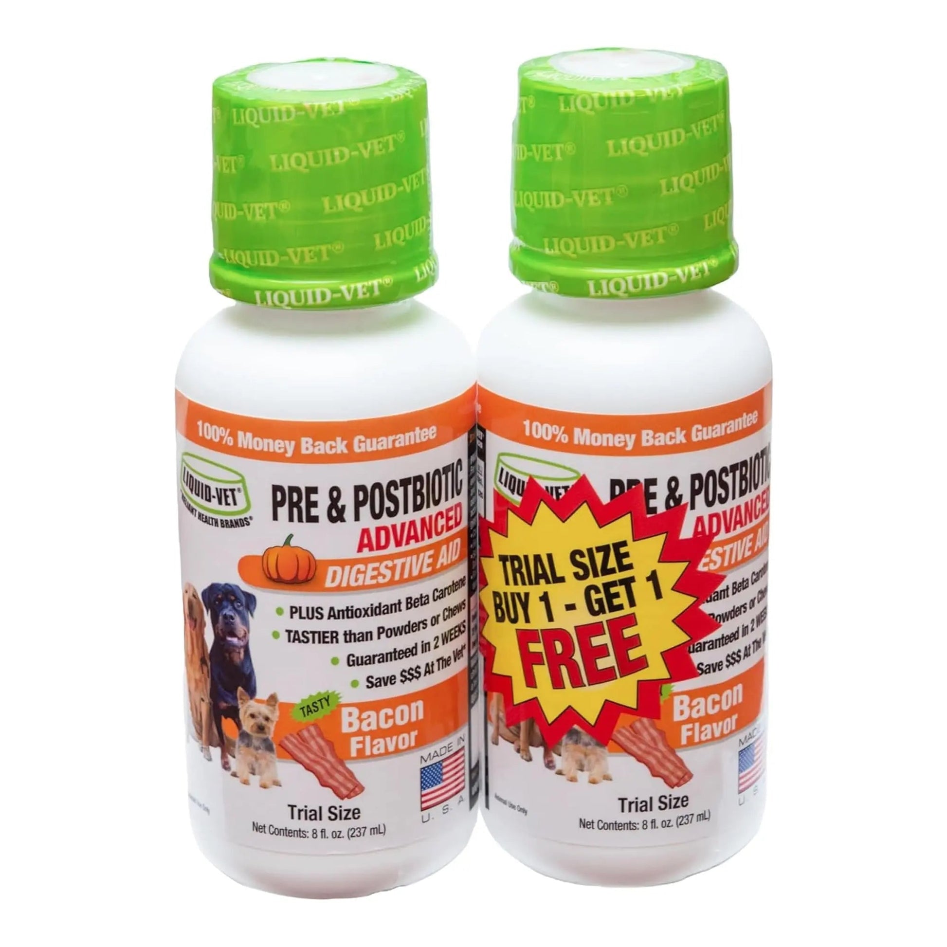 Pre & PostBiotic Support for Dogs – Digestive Upset, Stool Quality & Sensitive Stomach Support – Easy Liquid Formula for Picky Eaters - Maple Wellness Supplements