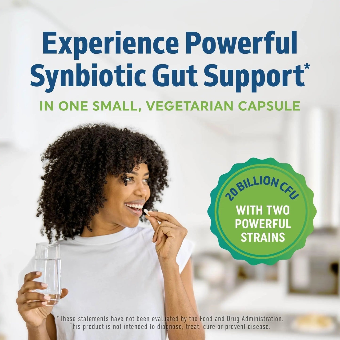 Prebiotics and Probiotics for Women & Men | Pre and Probiotics for Gut Health & Bloating Relief | Synbiotic with 20 Billion CFU Lactobacillus & Bifidobacterium | Shelf-Stable | Vegetarian | 60 Ct. - Maple Wellness Supplements
