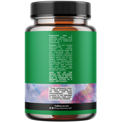 Prebiotics and Probiotics Gut Health Supplement-Super Potent Digestive Health Acidophilus Probiotic Capsules with Men & Womens Probiotics & Prebiotics - Maple Wellness Supplements
