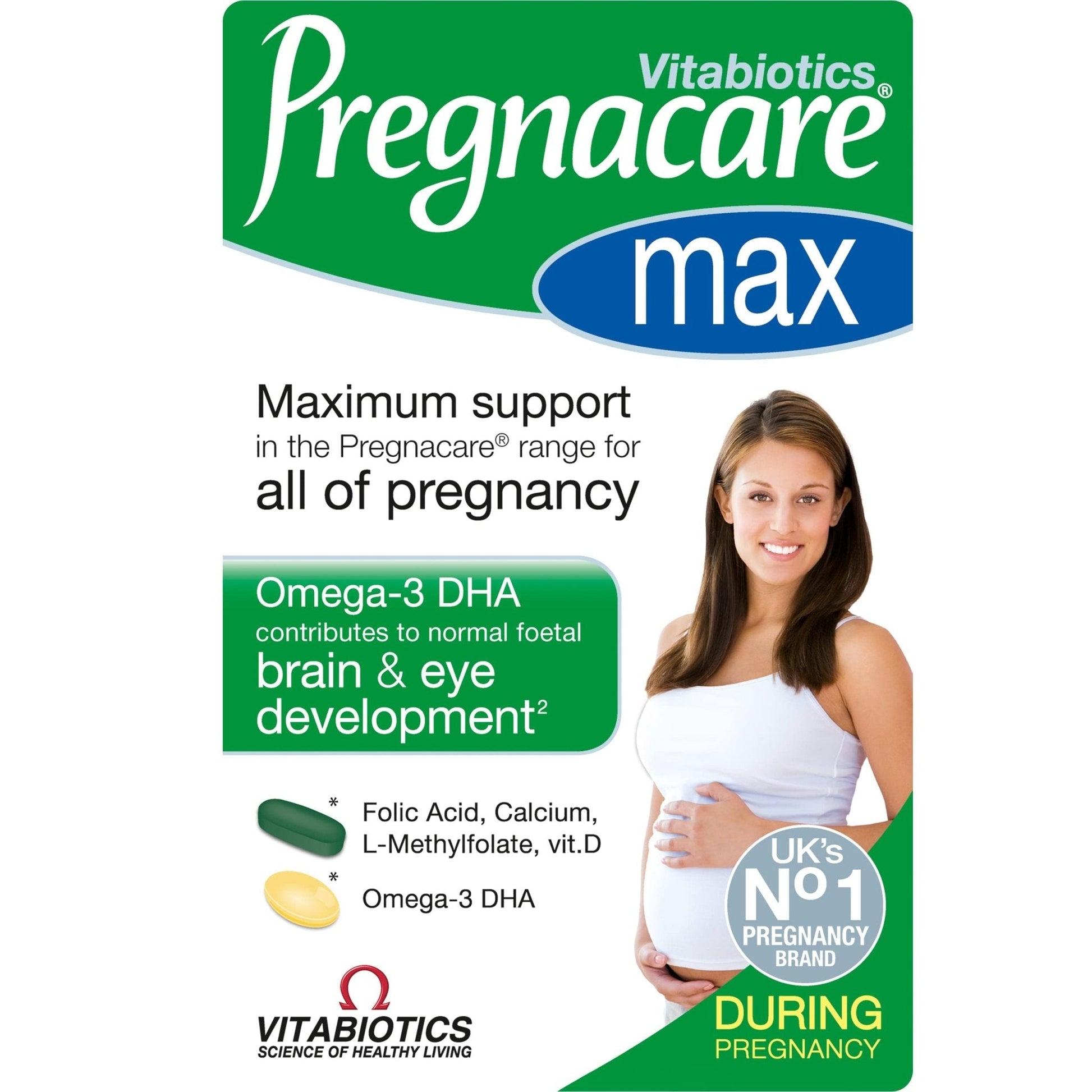 Pregnacare Max, White, 84 Count (Pack of 1) - Maple Wellness Supplements