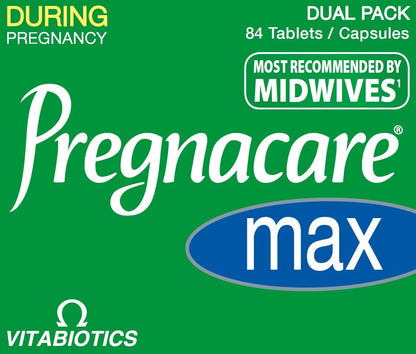 Pregnacare Max, White, 84 Count (Pack of 1) - Maple Wellness Supplements