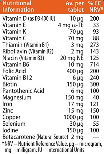 Pregnacare Vitabiotics During Pregnancy Original, 30 Count (Pack of 1) - Maple Wellness Supplements