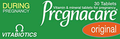 Pregnacare Vitabiotics During Pregnancy Original, 30 Count (Pack of 1) - Maple Wellness Supplements