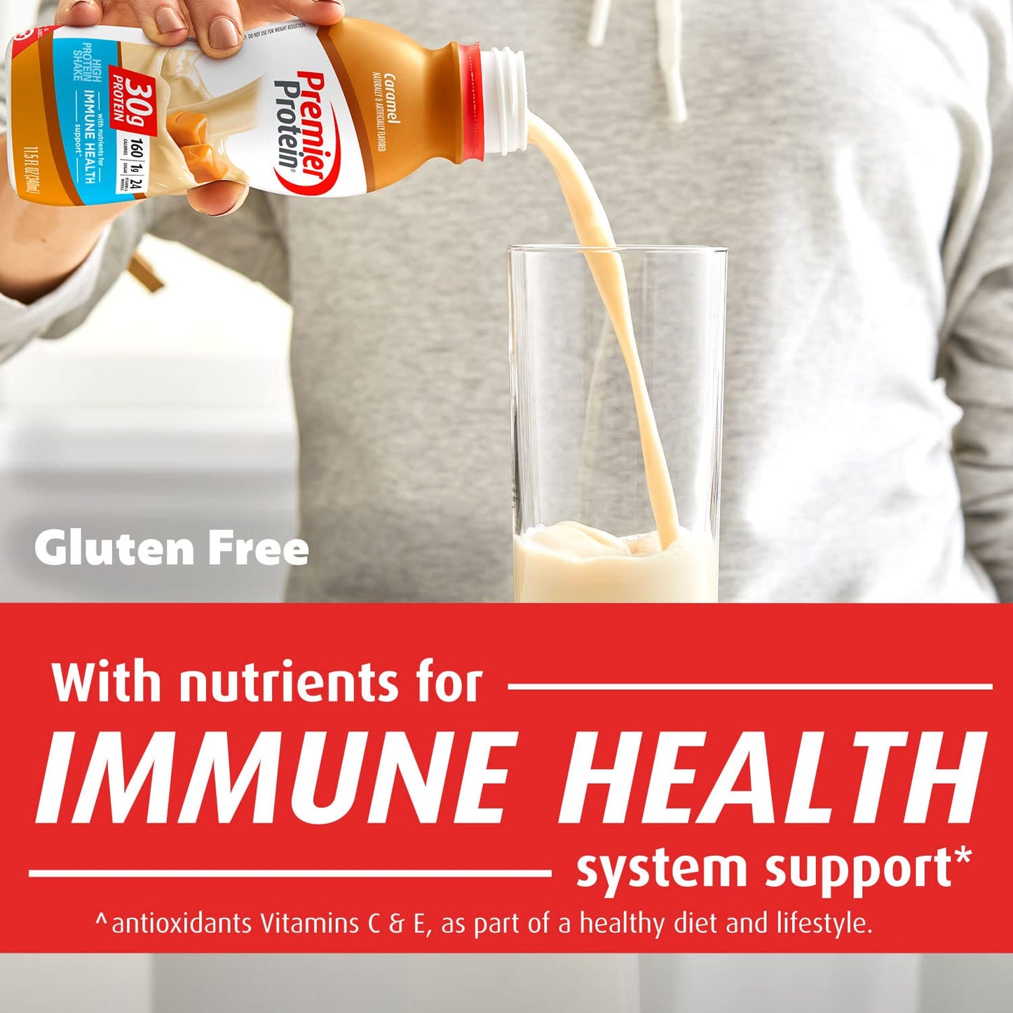 Premier Protein Powder & Premier Liquid Protein Shake, Caramel, 30g Protein, 1g Sugar - Maple Wellness Supplements
