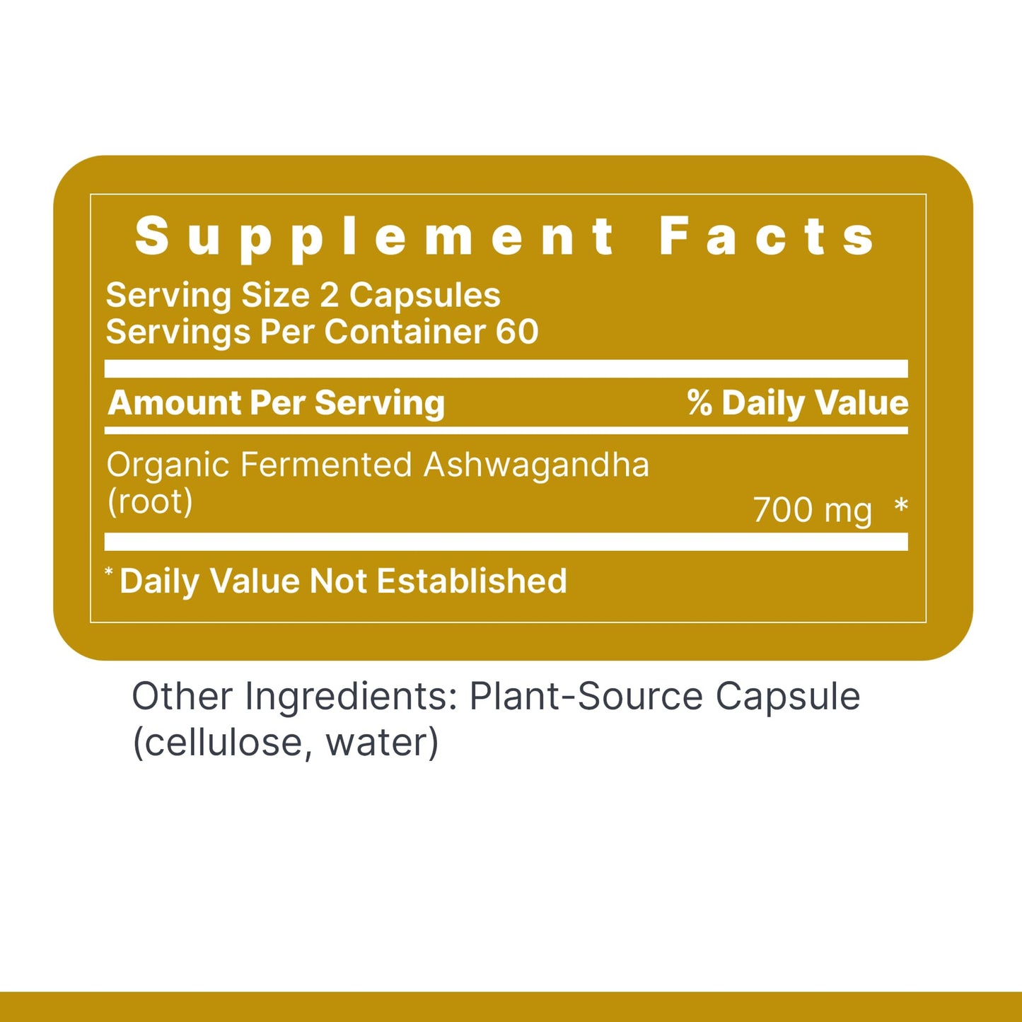 Premier Research Labs Premier Ashwagandha - Pure Supplement for Women & Men with Organic Ashwagandha Root, Herbal Pills for Stress & Sleep Support, Fermented for Absorption - 120 Plant-Based Capsules - Maple Wellness Supplements