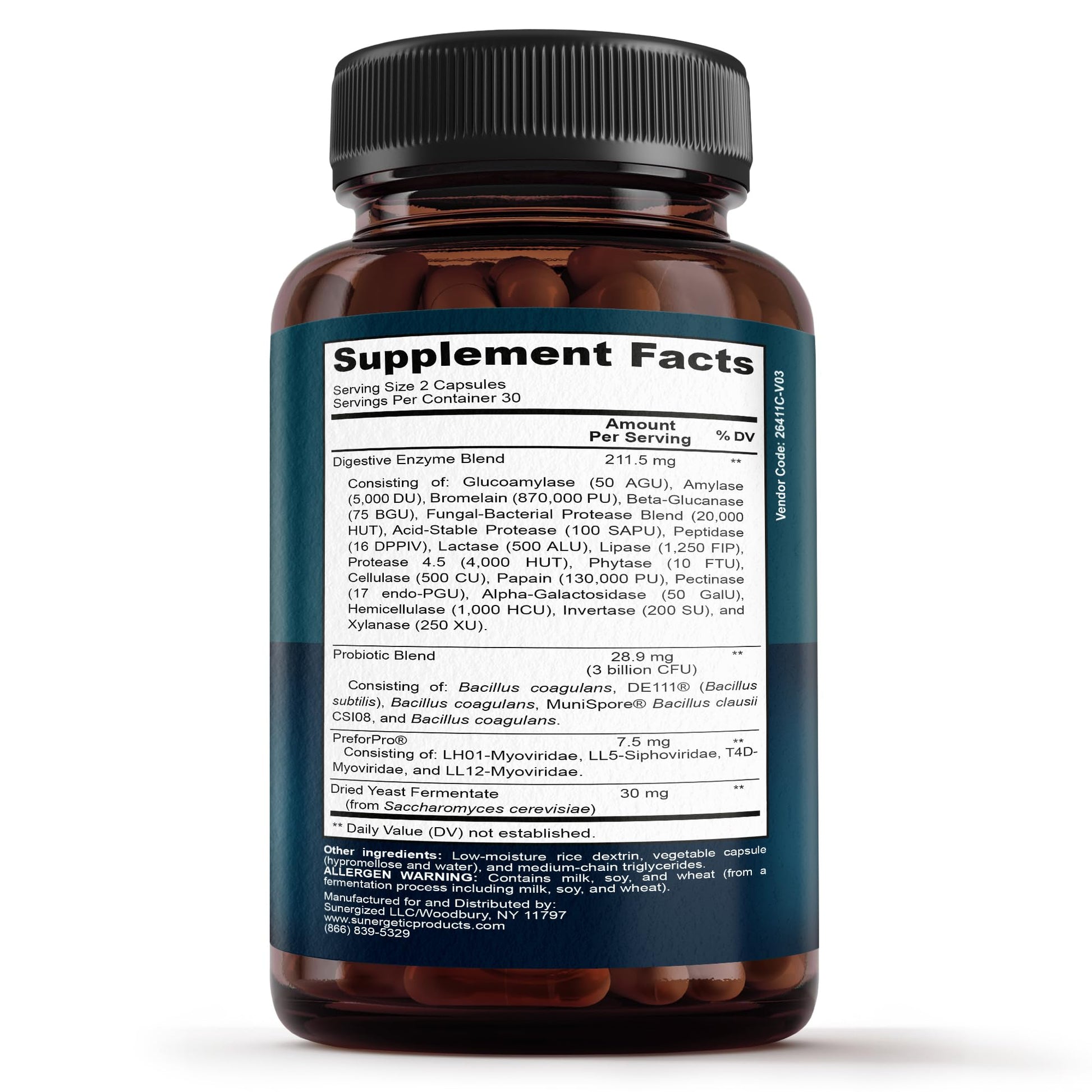 Premium 4-in-1 Probiotic Prebiotic, Postbiotic & Digestive Enzymes for Men & Women – Supports Gut, Digestion & Immunity –Complete Gut Health with Pre, Post - Maple Wellness Supplements