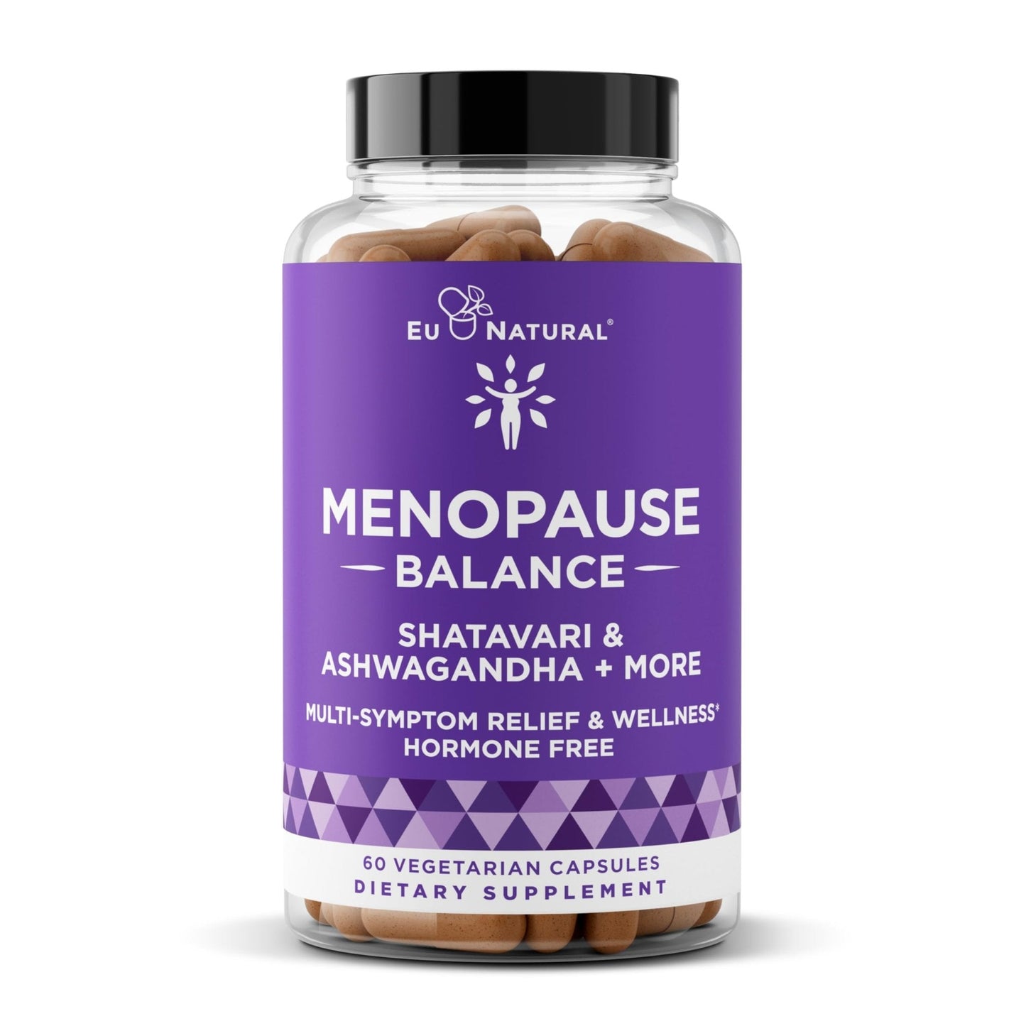 Premium Menopause Supplement for Women – Menopause Balance with Shatavari, Ashwagandha, L-Theanine & Holy Basil – Holistic Multi-Symptom Menopause Support & Hot Flash Relief – 60 Vegetarian Capsules - Maple Wellness Supplements