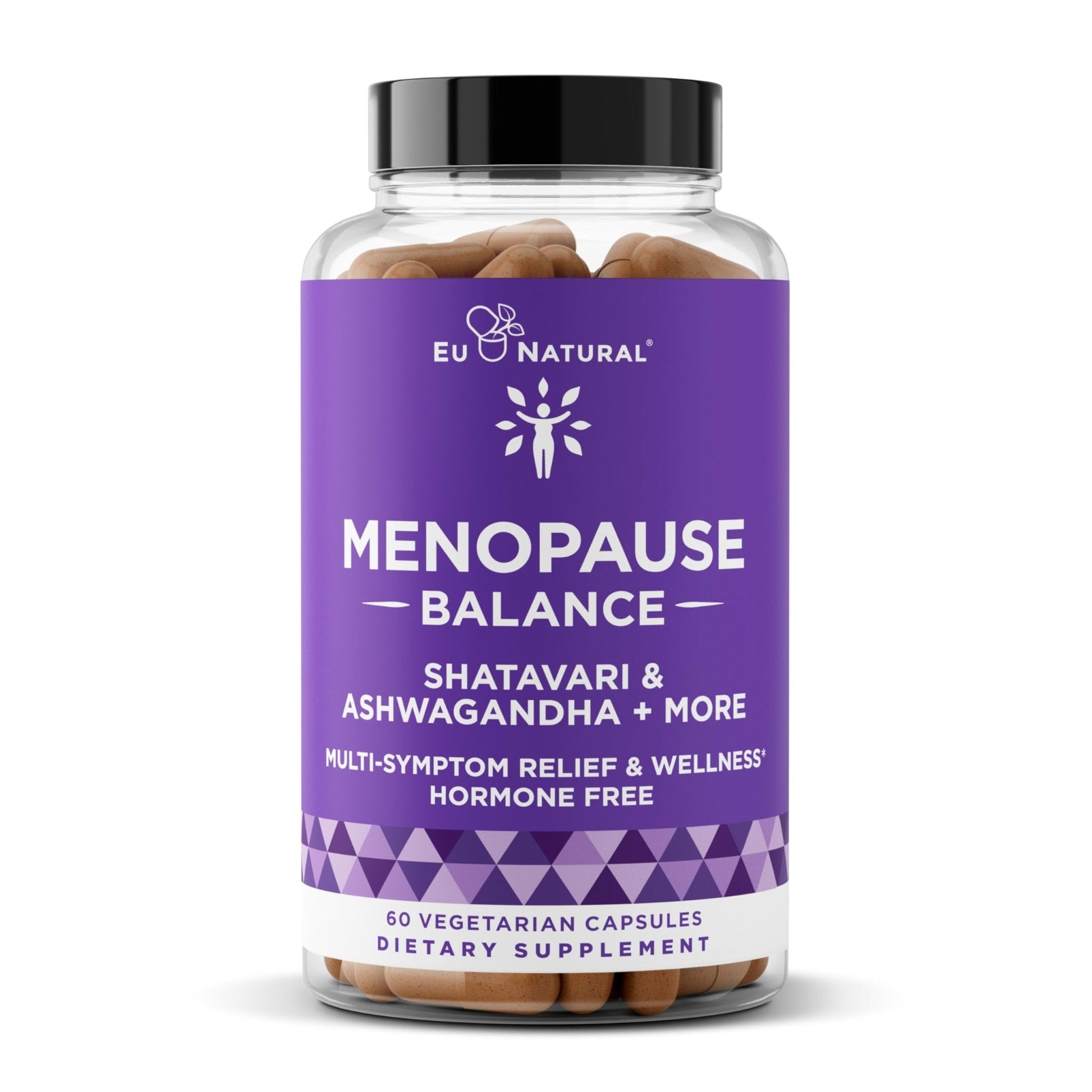 Premium Menopause Supplement for Women – Menopause Balance with Shatavari, Ashwagandha, L-Theanine & Holy Basil – Holistic Multi-Symptom Menopause Support & Hot Flash Relief – 60 Vegetarian Capsules - Maple Wellness Supplements