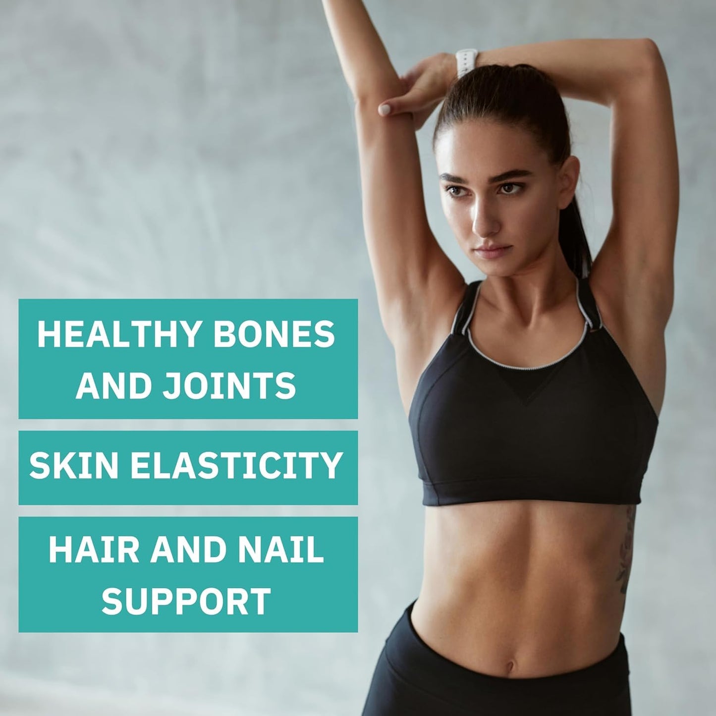 Premium Multi Collagen Peptides Capsules 1800mg - Types I, II, III, V, X To Support Skin, Hair, Nails - Helps Bones, Joints, Muscles, & Digestive Health - Maple Wellness Supplements