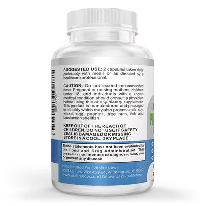 Premium Probiotic plus Ultimate Prebiotic - Gut Biome Builder & Restoration - 4.4 Bn CFU - Best for Women & Men - Bacteria Reaches Intestine within Hours - Maple Wellness Supplements