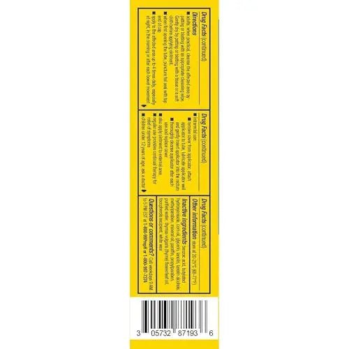 Preparation H Hemorrhoid Ointment, Itching, Burning and Discomfort Relief - 1 Oz Tube - Maple Wellness Supplements