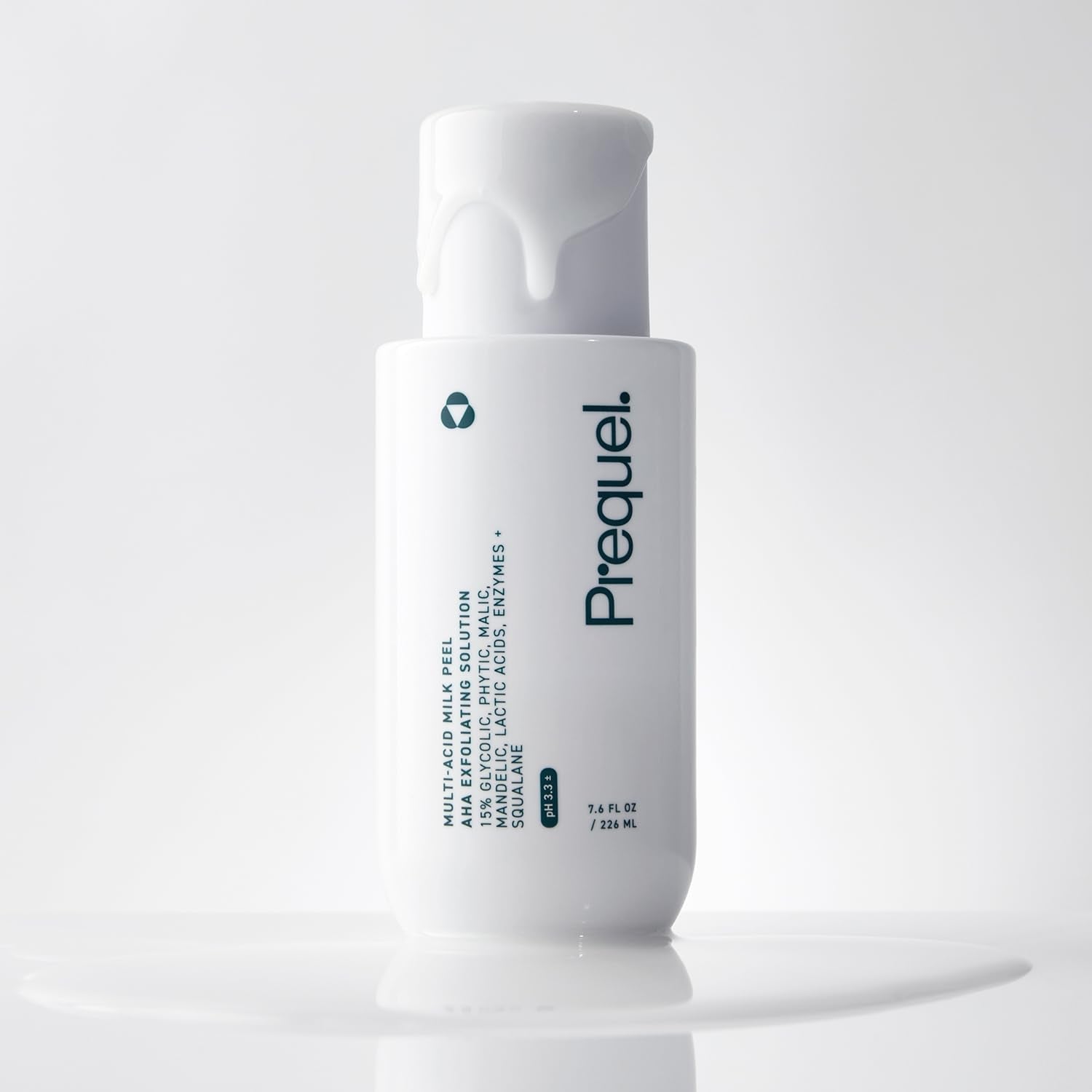 Prequel Skin Multi-Acid Milk Peel, Professional Exfoliating Solution. 15% Glycolic Acid Face Peel with Lactic Acid and Enzymes - Maple Wellness Supplements