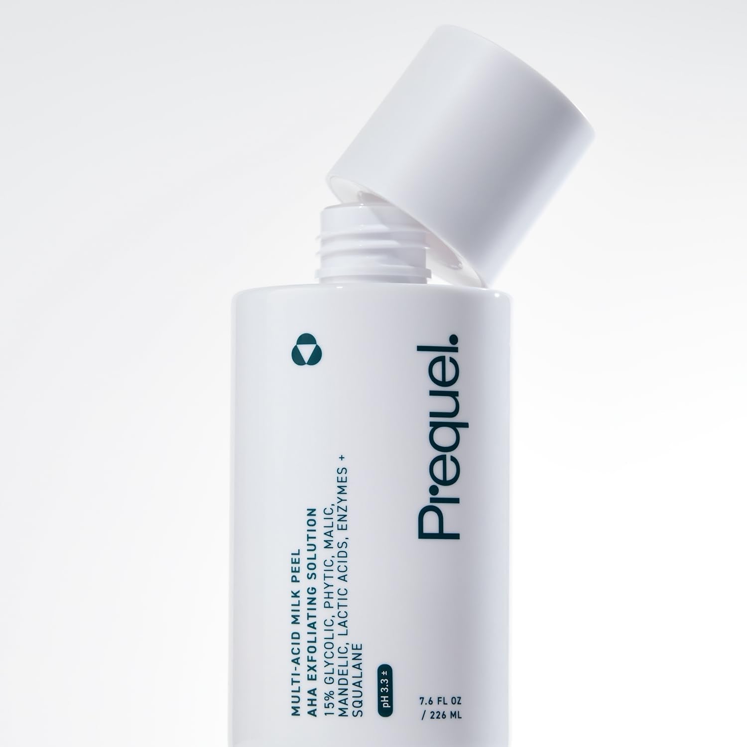 Prequel Skin Multi-Acid Milk Peel, Professional Exfoliating Solution. 15% Glycolic Acid Face Peel with Lactic Acid and Enzymes - Maple Wellness Supplements