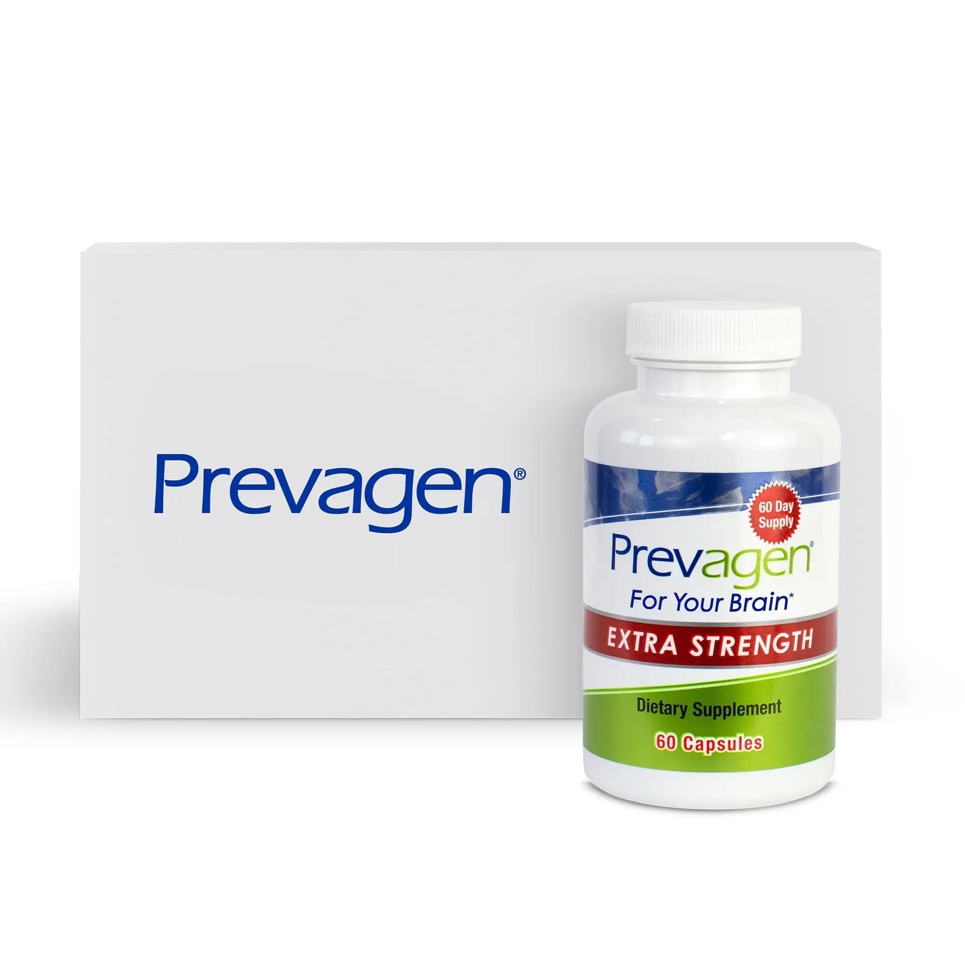 Prevagen Extra Strength - 60 Capsules (2 Month Supply) | Formulated for Your Brain | 20mg of Apoaequorin Plus Vitamin D3 - Maple Wellness Supplements