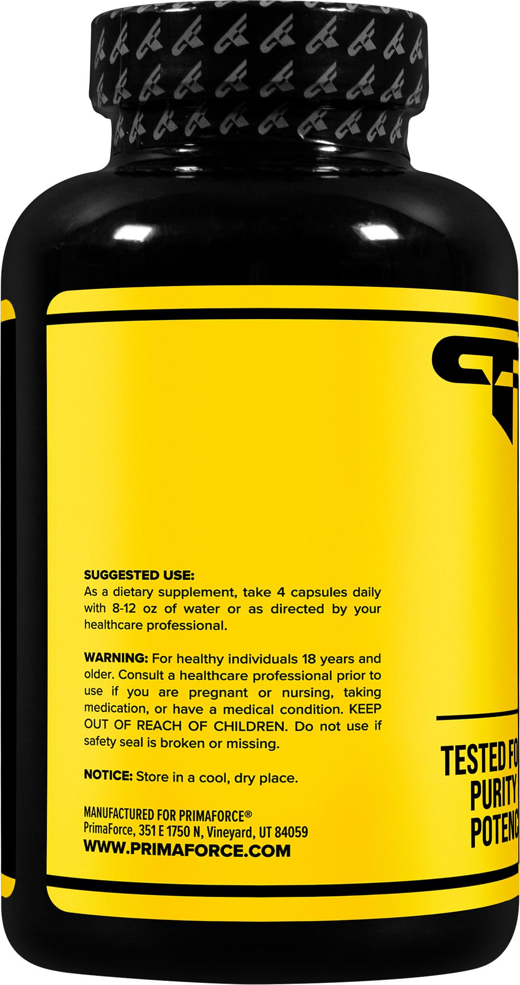 Primaforce Creatine Monohydrate Capsules - 240 Capsules, 3,000mg per Serving, Gluten Free and Non-GMO - Maple Wellness Supplements