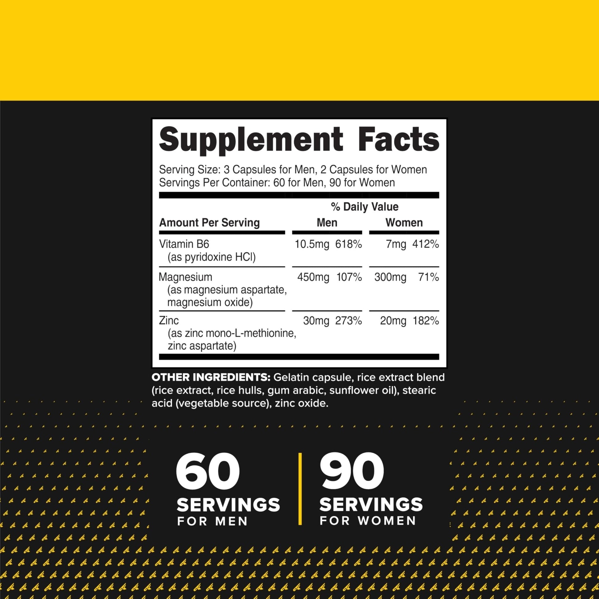 Primaforce ZMA Dietary Supplement, 180 Capsules - Maple Wellness Supplements