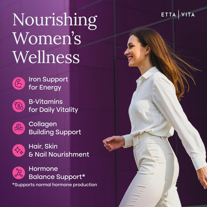 Primal Beef Organ Supplement for Women (Made in USA) Boosted w Shatavari, Maca, Ashwagandha, and Chasteberry - Grass Fed Uterus, Ovary, Liver, Kidney, Heart Bone Matrix - Maple Wellness Supplements
