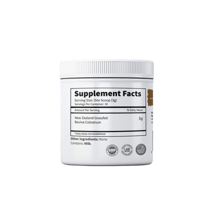Primal Being Grassfed Beef Colostrum - Supports Immune Function, Gut Health, Hair - Maple Wellness Supplements