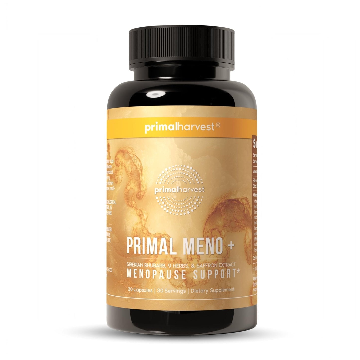 Primal Harvest Meno+ Menopause Support with Saffron & Chinese Herbs Support Mood, Menopausal Symptom Relief, & General Well-Being (1 Pack) - Maple Wellness Supplements